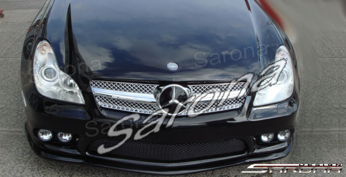Custom Mercedes CLS Front Bumper  Sedan (2005 - 2011) - $690.00 (Part #MB-061-FB)